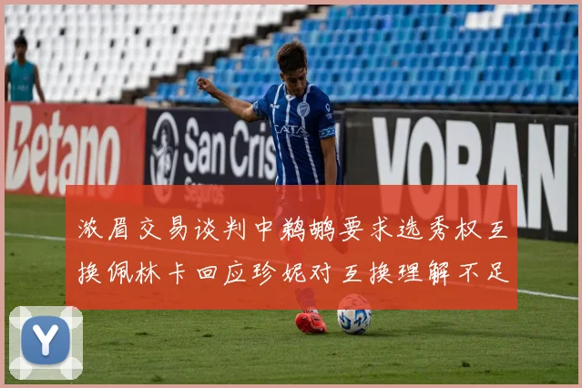 浓眉交易谈判中鹈鹕要求选秀权互换佩林卡回应珍妮对互换理解不足